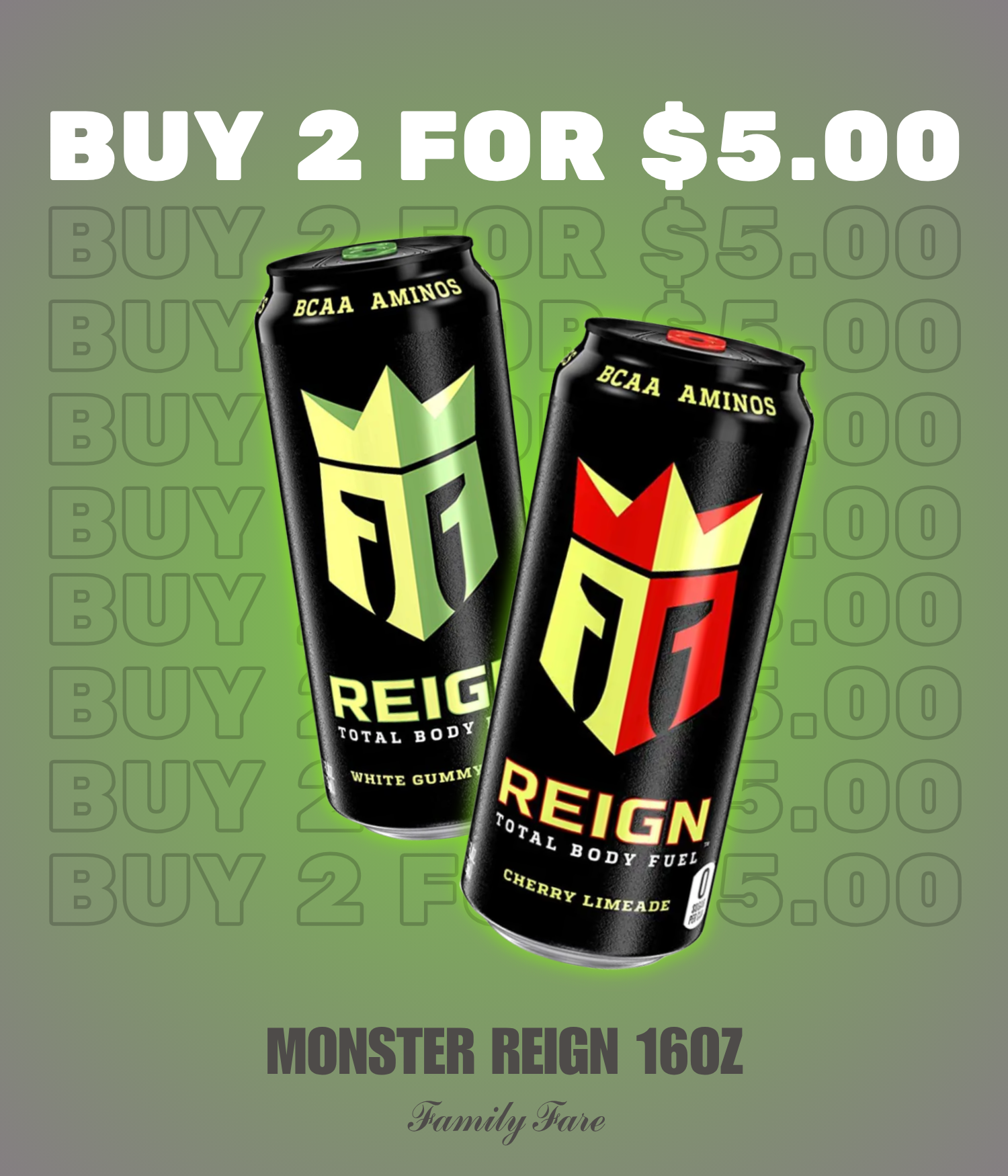 Monster Reign 16oz